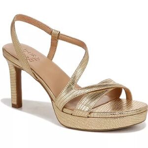 Naturalizer Women's Abby Open Square Toe Platform Dress Sandals